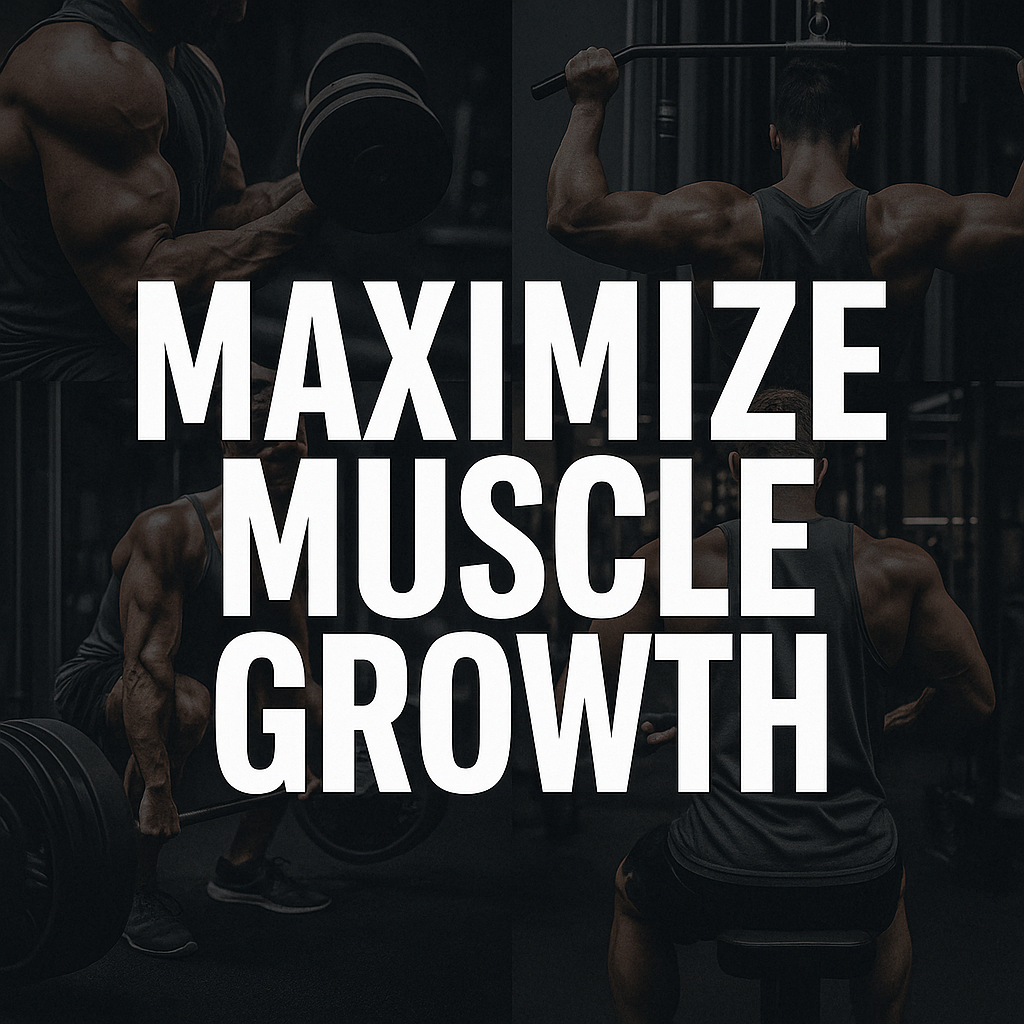 How to Maximize Muscle Growth / Hypertrophy Series (E-Book)