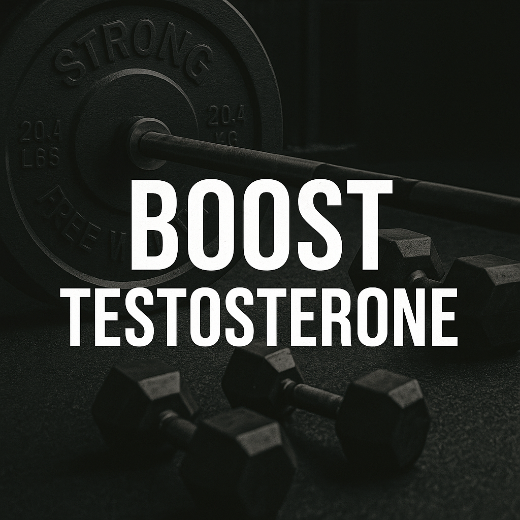How to Boost Testosterone Naturally / Optimization Playbook (E-Book)